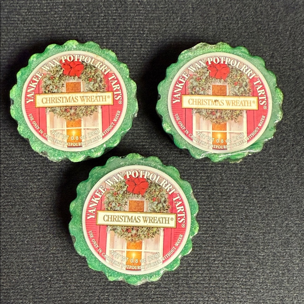 Yankee Candle Christmas Wreath Potpourri Tarts - Green‎